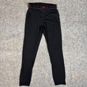Hot Chillys Thermal Base Layer Pants Kids Medium Black 22" Inseam HC9855‎ USA